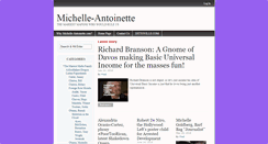 Desktop Screenshot of michelle-antoinette.com