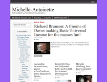 Tablet Screenshot of michelle-antoinette.com